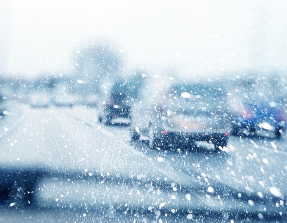 Snow on roads